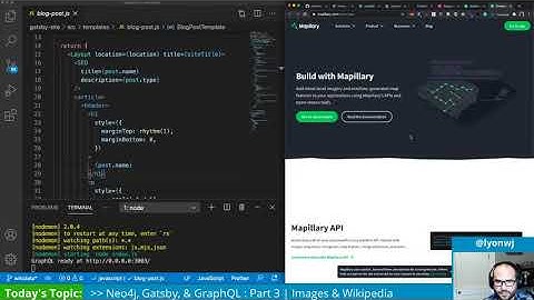 Images & Wikipedia Data w/ GraphQL | Building A Travel Guide With Gatsby, Neo4j, & GraphQL: Part 3