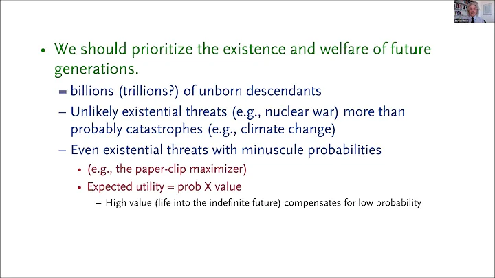 Steven Pinker on "Moral Psychology and Effective Altruism" -- 10/8/20