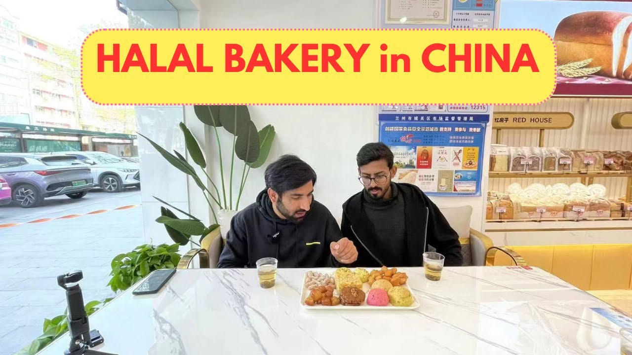 Trying Halal Bakery in China | Halal Food China Vlog |