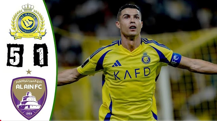 ملخص مبارة النصر 5-1 العين • تالق رونالدو وتاليسكا 🔥🔥