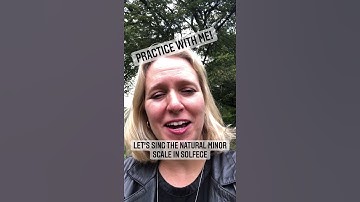 Practice with me The Harmonic Minor scale in solfege