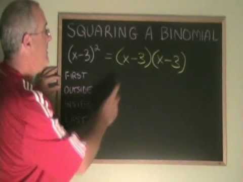Square a Binomial