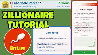 Tutorial on how to become a zillionaire in Bitlife | investing in crypto after the patch | Bitlife screenshot 3