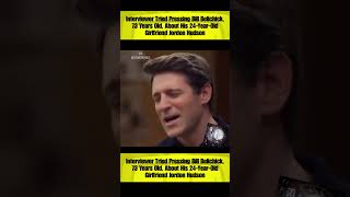 Famous Interviewer Tried Pressing Bill Belichick,73 Years Old, About His 24YearOldGirlfriend Jordon Hudson Net Worth