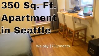 350 Sq. Ft. Apartment in Seattle