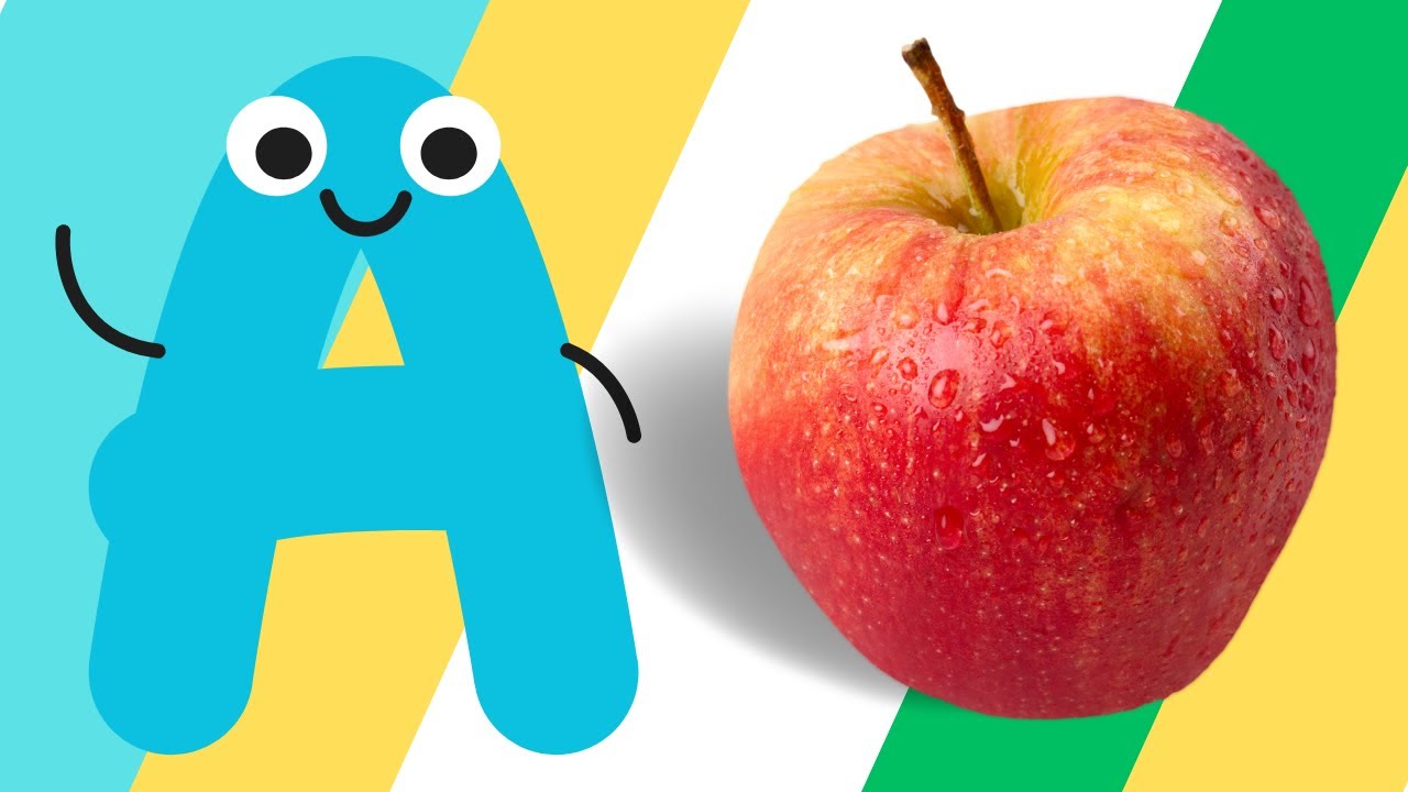 🍎 A is for Apple a a Apple | ABC Phonics Song for Kids | Baby songs | A ...