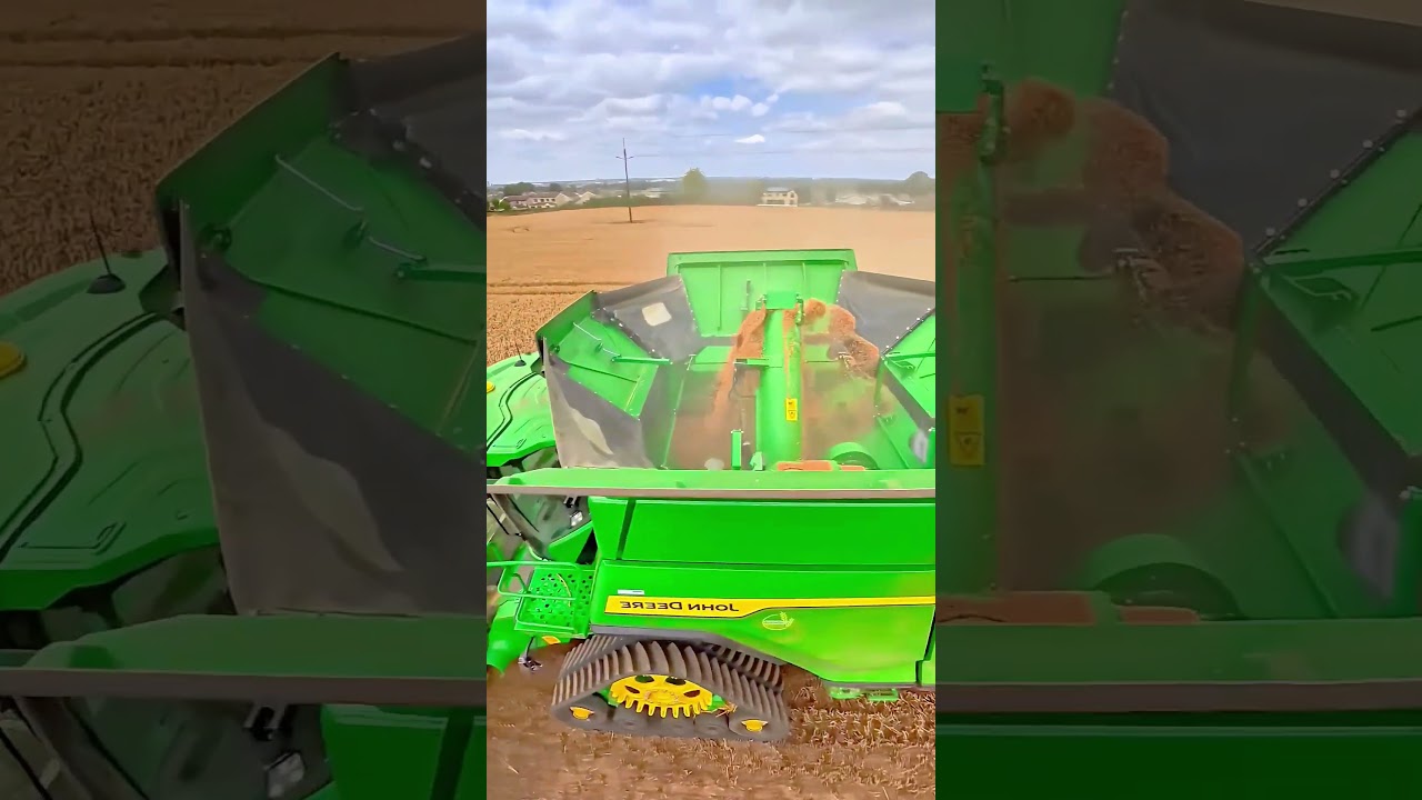 Super Gigantic Smart Machine for Wheat Harvesting & Threshing 🌾 | Future Farming Technology 