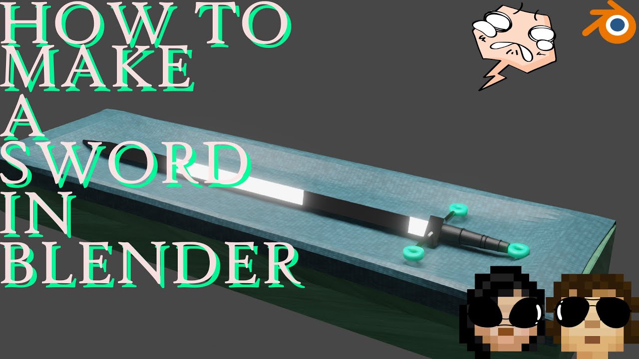 HOW TO MAKE A SWORD IN BLENDER YouTube
