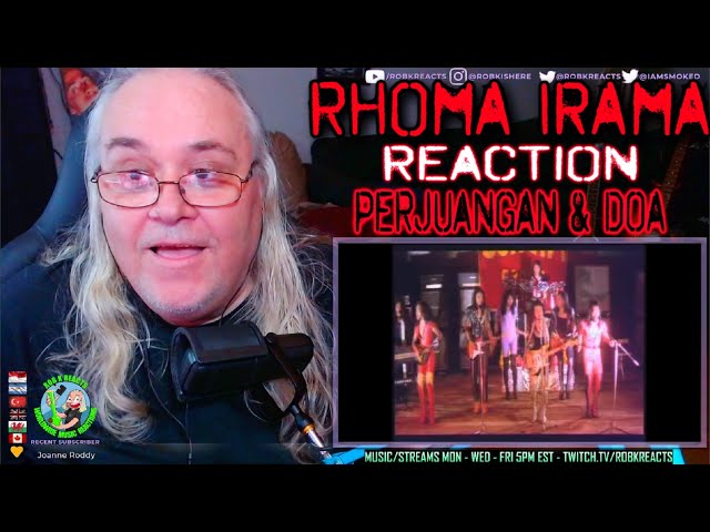 Rhoma Irama Reaction - Perjuangan u0026 Doa - First Time Hearing - Requested class=