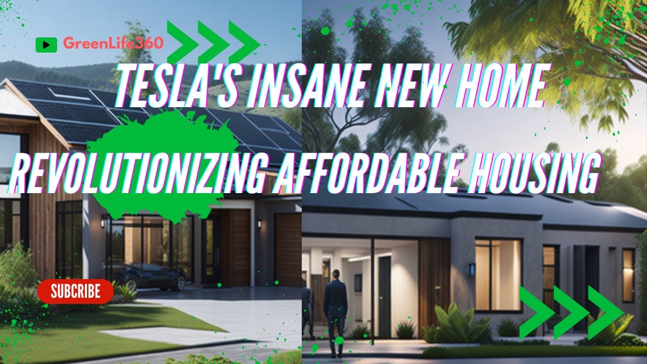Tesla's Insane New Home  Revolutionizing Affordable Housing