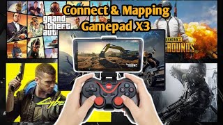 How to Setting Gamepad X3 Joystick smartphone Android Games screenshot 2