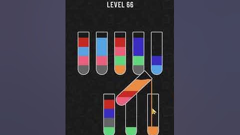 Water Sort Puzzle level 66 | Gameplay Mobile Games