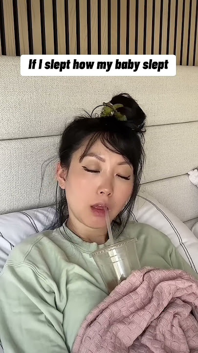 IF AN ADULT SLEPT LIKE A BABY 😂 @theweeniefamily