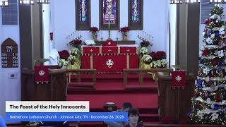 The Feast of the Holy Innocents - December 28, 2025