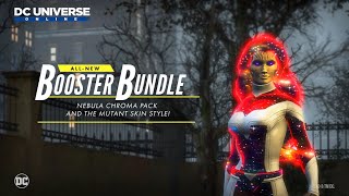 DCUO: New Booster Bundle Nebula Chroma Pack and Mutant Skin Style!