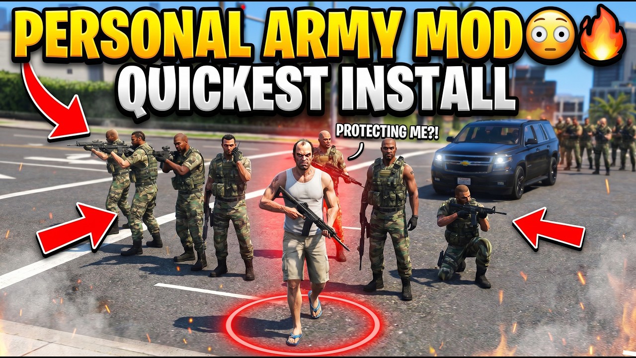 How To Install Personal Army Bodyguards Mod in Seconds - YouTube