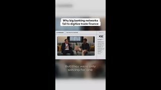 Why do massive banking networks struggle to innovate? The trade finance puzzle explained.