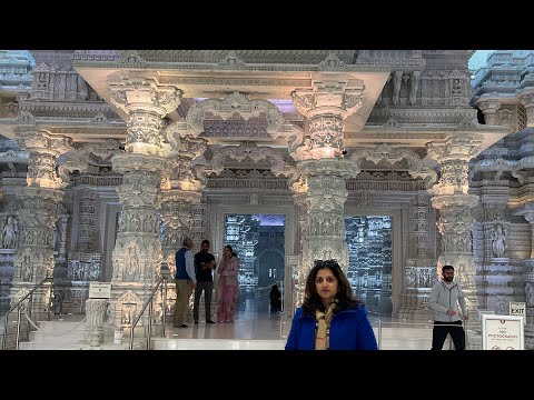 Travel Vlog | BAPS Shri Swaminarayan Mandir | Robbinsville NJ | New Jersey | Indian Temple