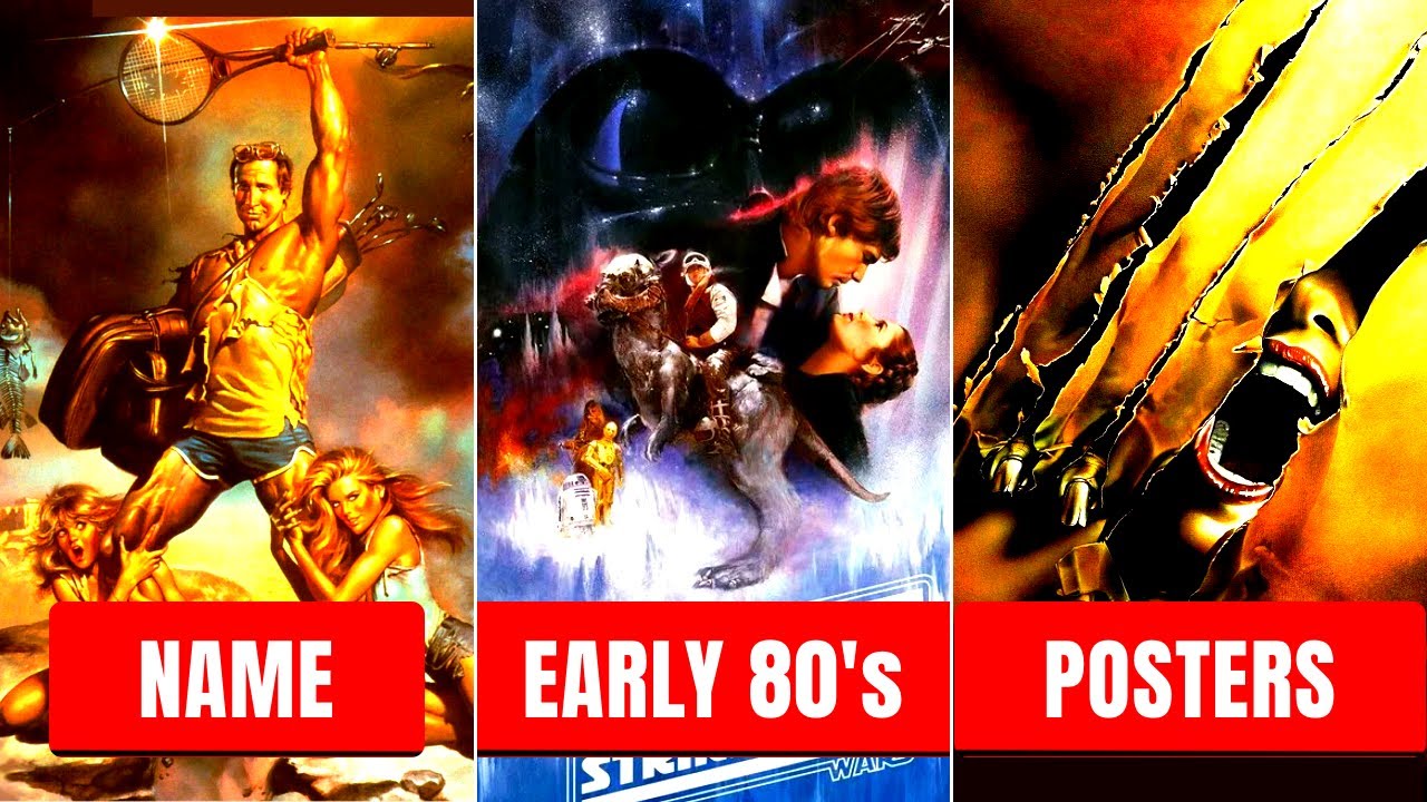 GUESS 100 Movies From The POSTER! 🎬 1980–1984: Just 5 Legendary Years