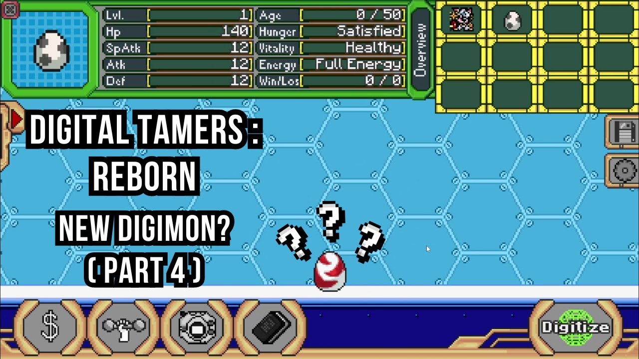 Digital Tamers ReBorn New Digimon? (Part 4) YouTube