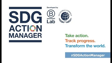 Introducing the SDG Action Manager