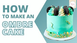 Step-by-Step Guide to Making an Ombre Cake // How to Make an Ombre Cake