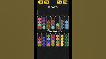 ball sort puzzle level 505