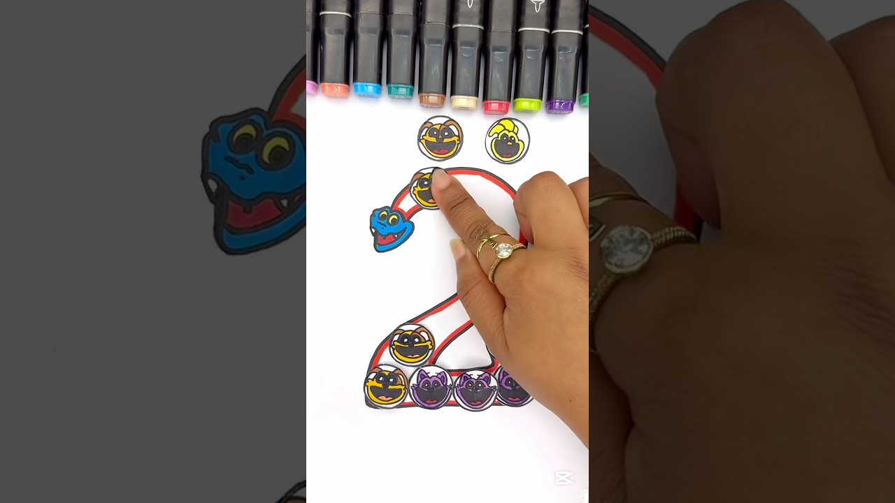 Poppy playtime chapter 2 paper puzzle game!!❤️😍 