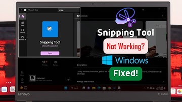 How to Fix Windows 11 Snipping Tools is Not Working! [Missing]