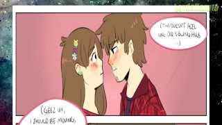 Gravity Falls комикс | Диппер и Мейбл целуются!