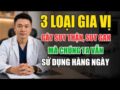 3 Gia Vị Đang Hủy Hoại Gan, Thận Qua Mỗi Bữa Ăn | Radio Sức Khỏe