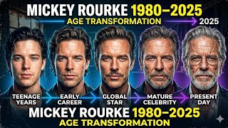 Mickey Rourke Age [1980 - 2025] Transformation