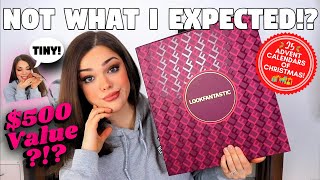 I'm Not Mad...JUST DISAPPOINTED!? Look Fantastic Advent Unboxing (25 Calendars of Christmas #10)