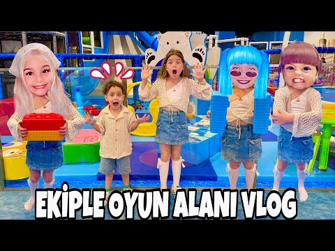 KUZEY ELİF KOMŞU ÇOCUKLARI EKİBİ İLE 24 SAAT OYUN PARK VLOG!! #24saat دي دي ميدو - لولو 