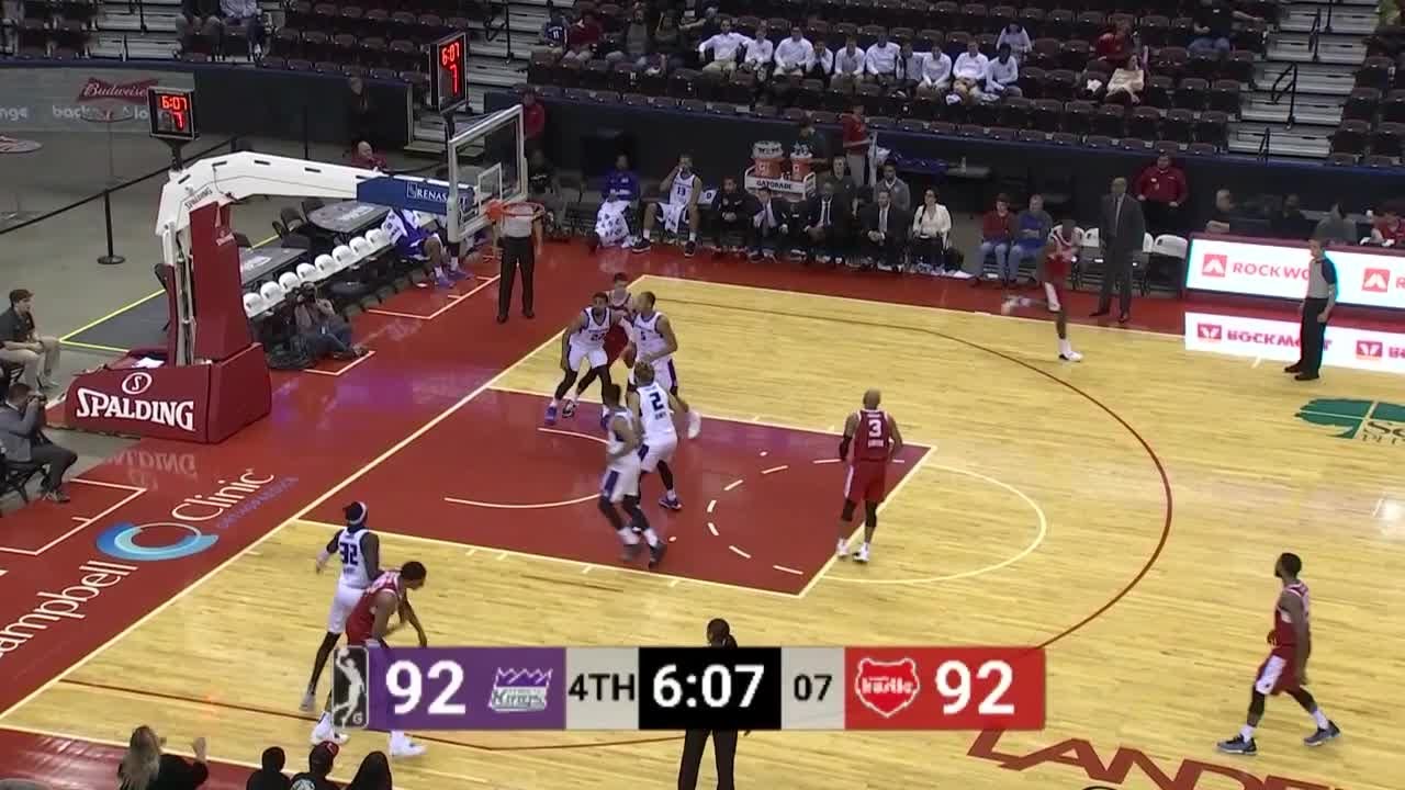 Ivan Rabb scores 19 Points vs. Stockton Kings - 1/3/19