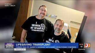 VIDEO: Ex-PCSO sergeant gets kidney from former coworker