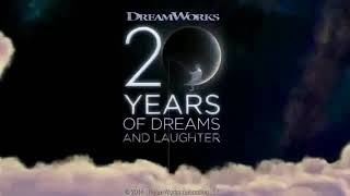 Dreamworks Animation Skg 20th Anniversary Sln Media Group Low Pitched Reversed