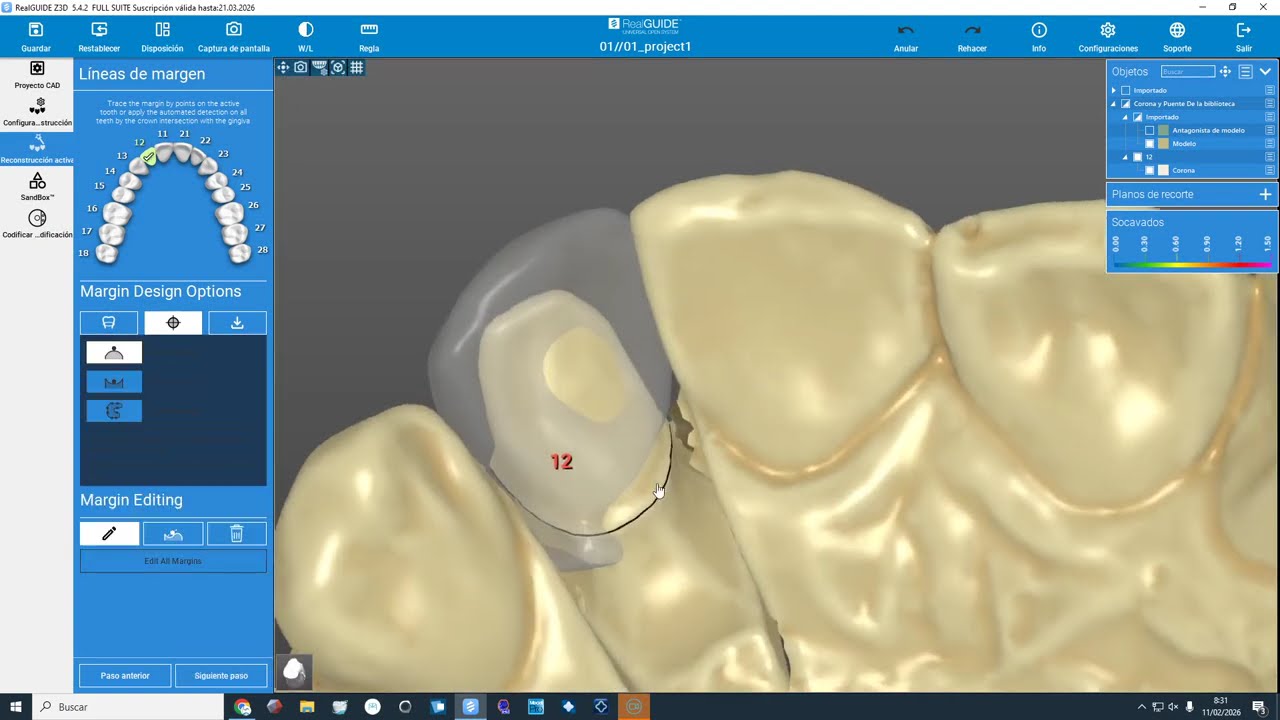 Funcion ESPEJO con REAL-GUIDE