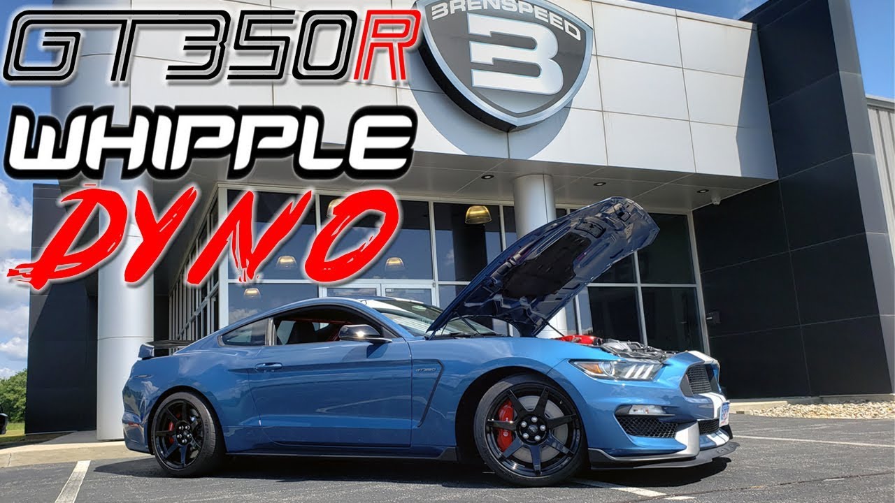 2019 GT350R Whipple Supercharger (Watson Roll Bar) Dyno YouTube