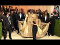 Lil Nas X wows in gold and crystal at the Met Gala