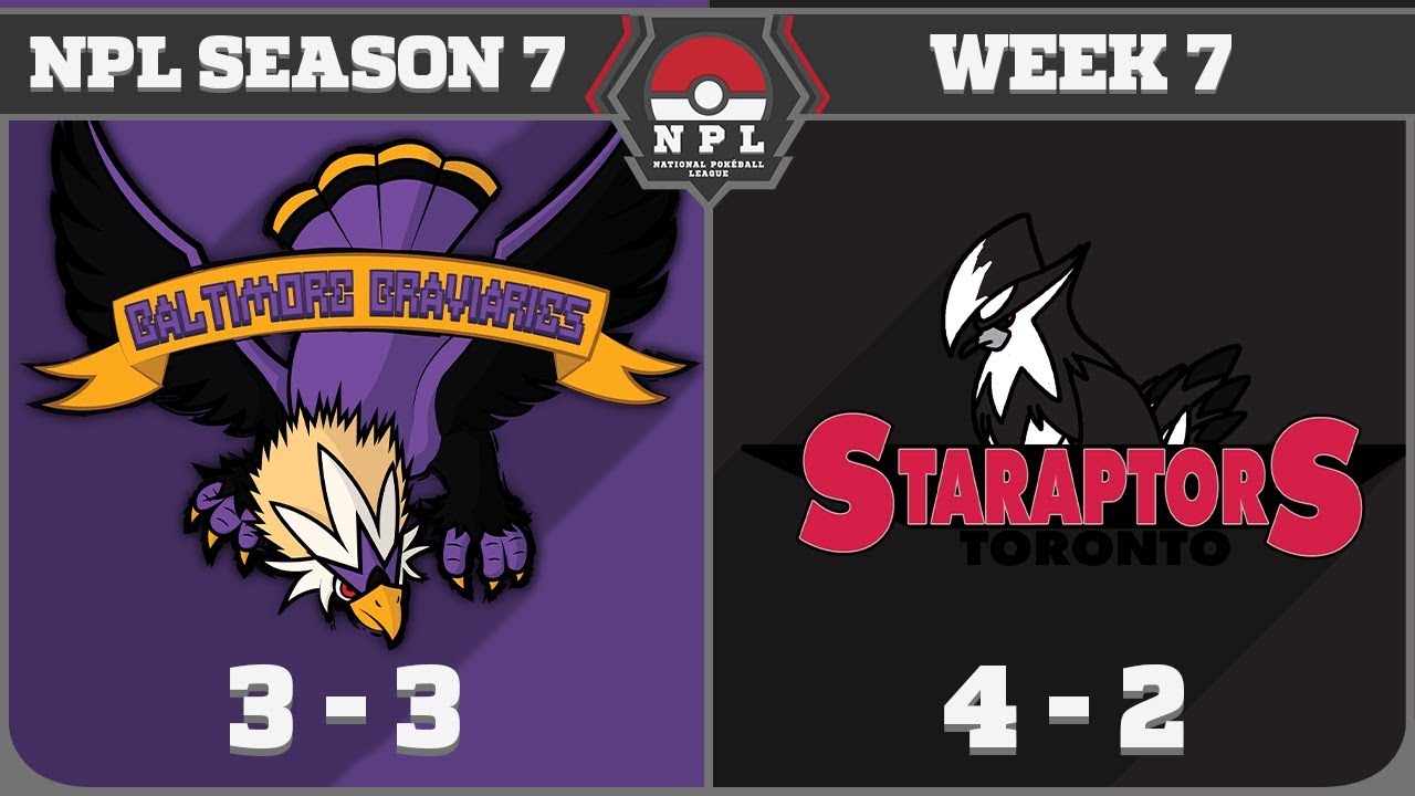 NPL S7 Week 7 Baltimore Braviaries VS Toronto Staraptors "Battle of the Birds"