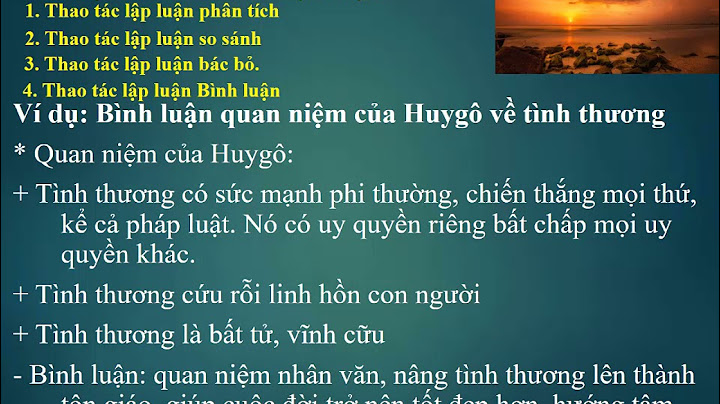 On tập phần văn học lớp 11 kì 2