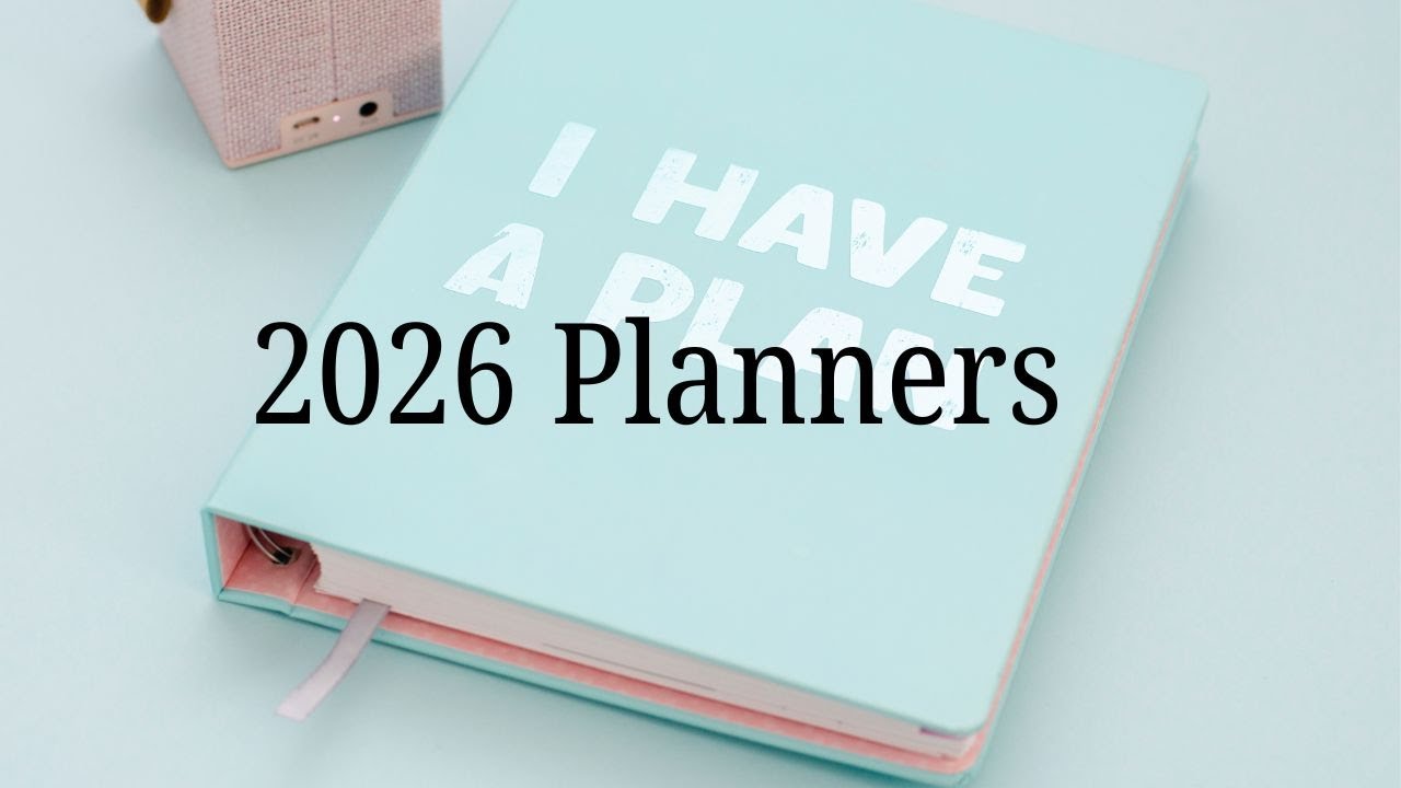 My Planners for 2026 and How I Will Use Them