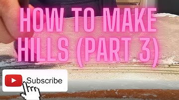 Making Contours & Hills (Part 3) - Rule 1 Model Railways