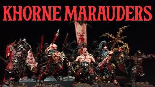 Kitbashing Khorne Marauders for Warhammer the Old World