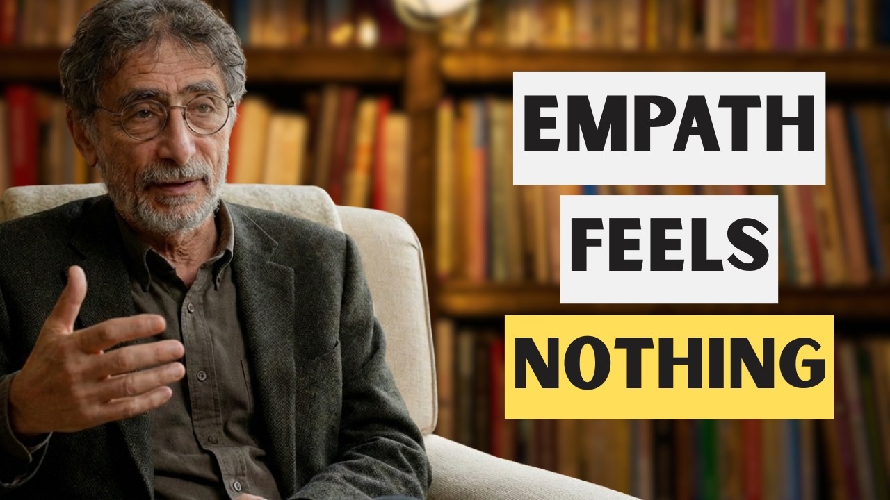 Why the Empath Suddenly Feels Nothing |DR. GABOR MATE BEST SPEECH