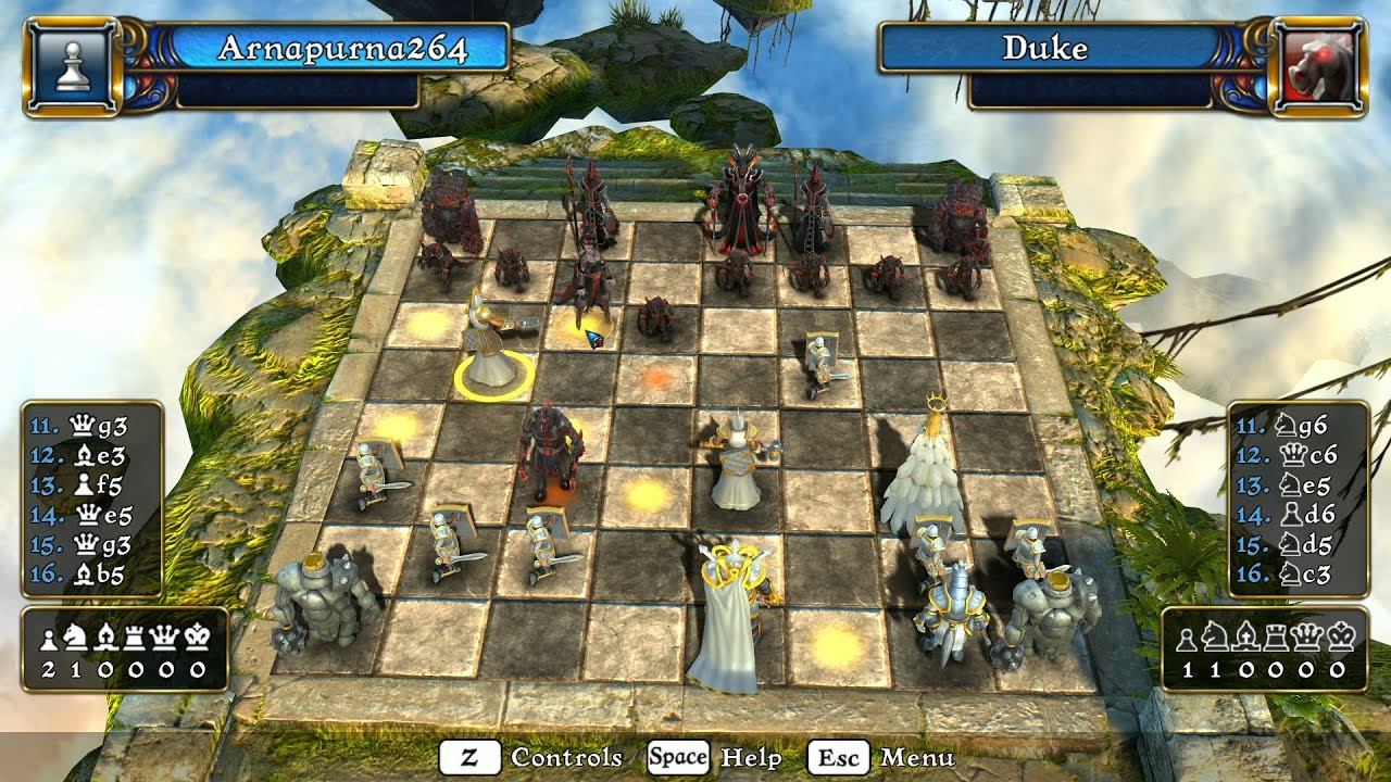 Battle vs Chess - Floating Island