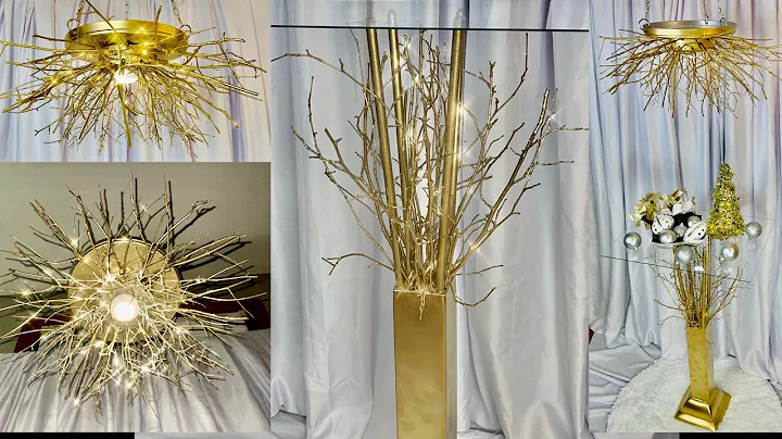 Wow! See What Amazing Fall DIY Furniture & Lighting Home Decor I’ Created Using Tree Branches 2022