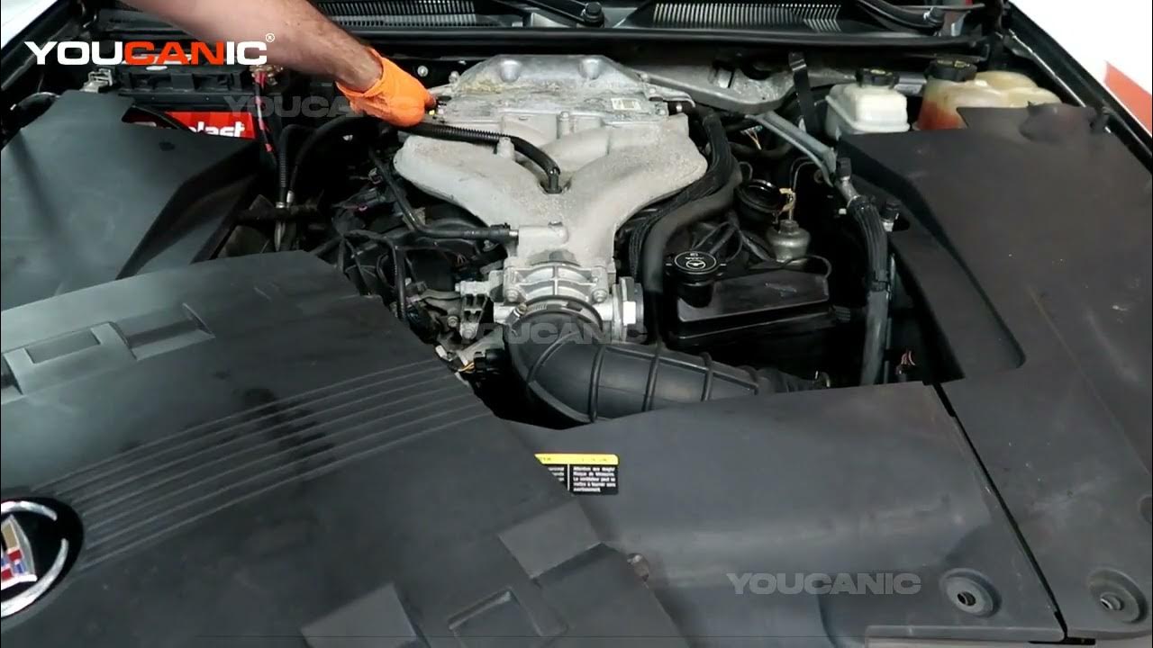 2005-2011 Cadillac STS - Check & Add Power Steering Fluid - YouTube