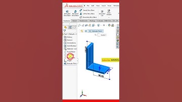 Solidworks Boss Extrude with Auto Fillet Option